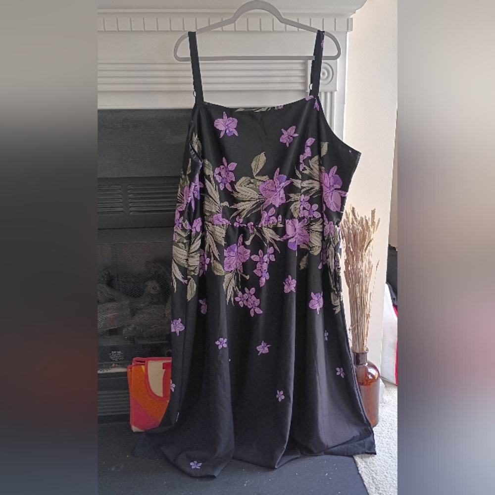 Adult Bloomchic 26 Floral Spaghetti Strap Dress